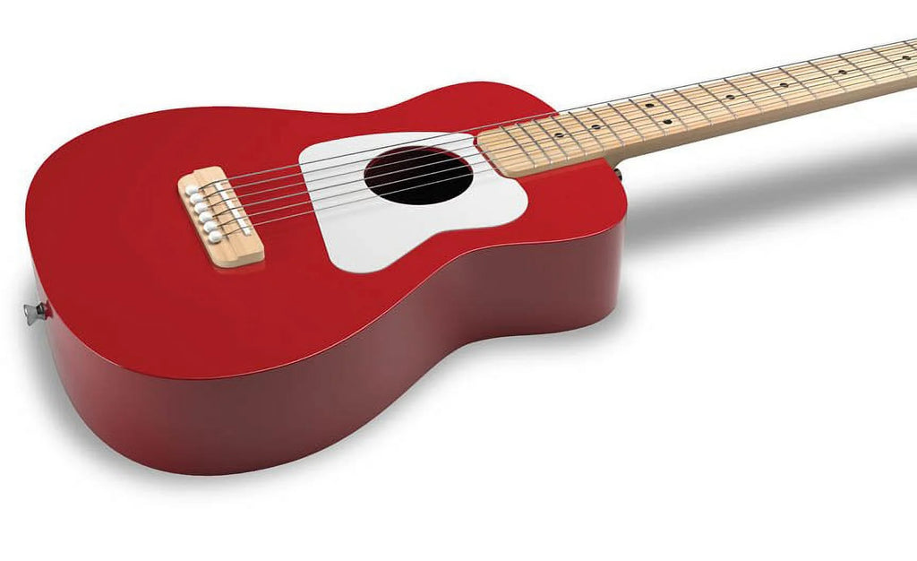 Red 6 String Acoustic Guitar Set K6681