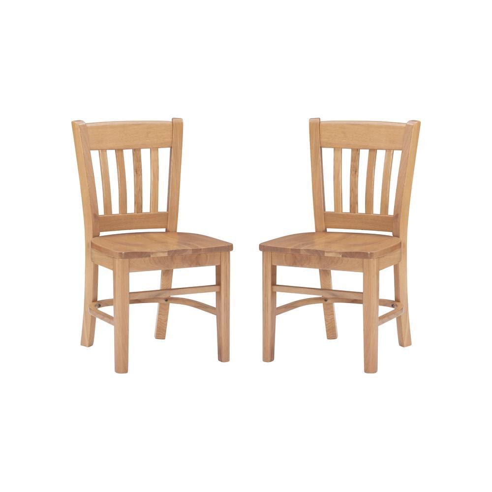 Natural Wood Kids Chair (Set of 2) P391461