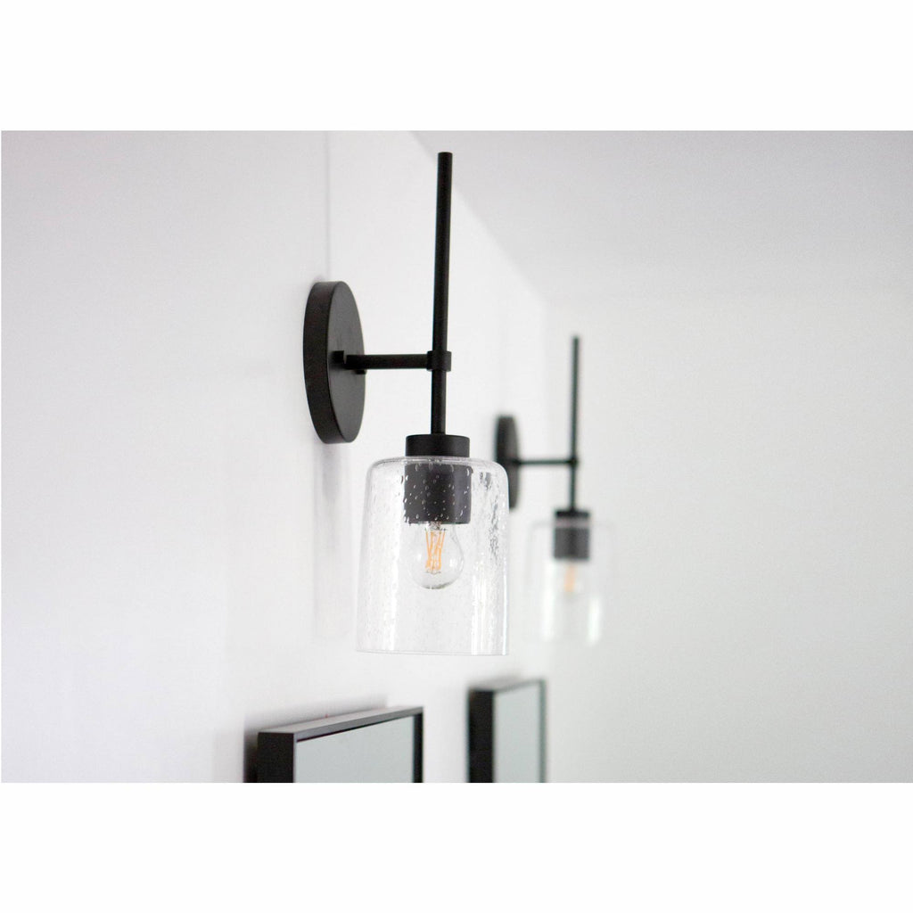 Matte Black 1 Light Sconce R76846