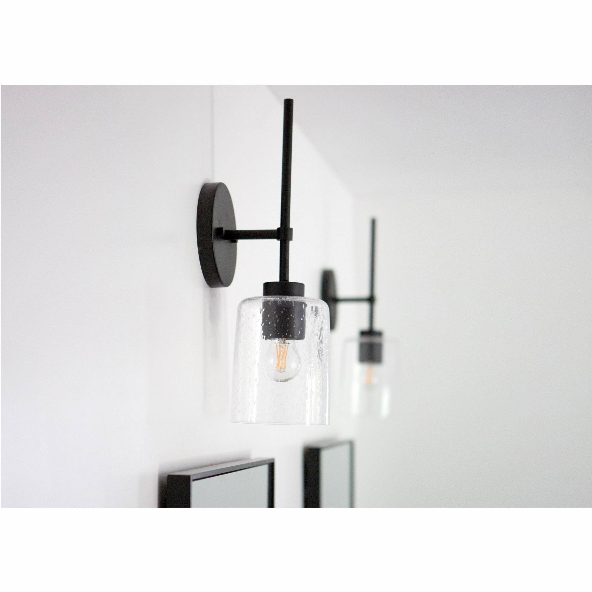Matte Black 1 Light Sconce R76846