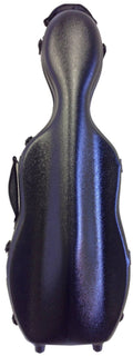 Black Fiberglass Viola Case with Wheels X688