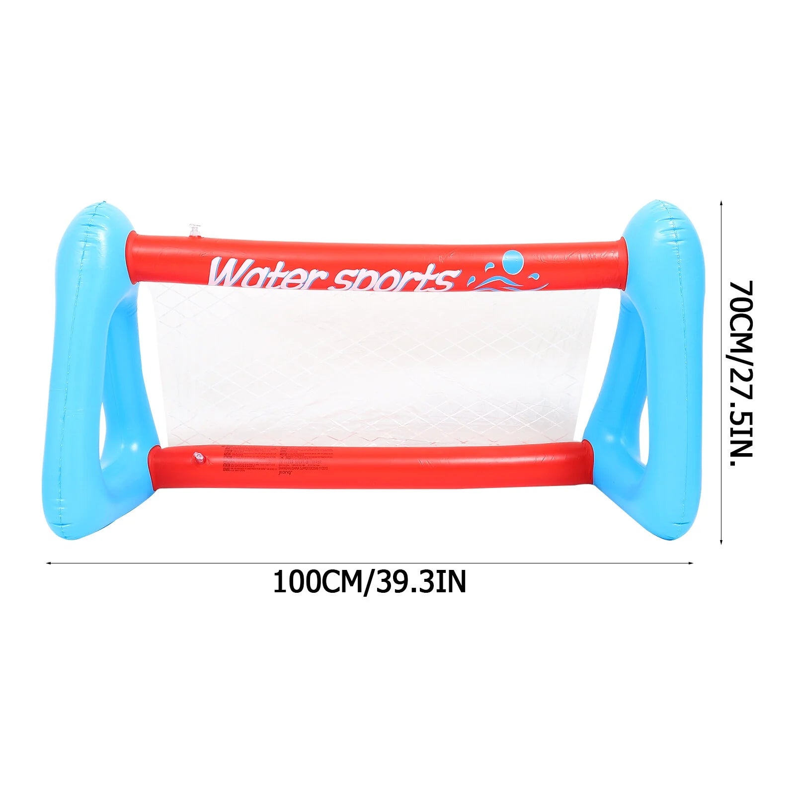 Inflatable Pool Float Set with Volleyball Net and Volleyballs R2936