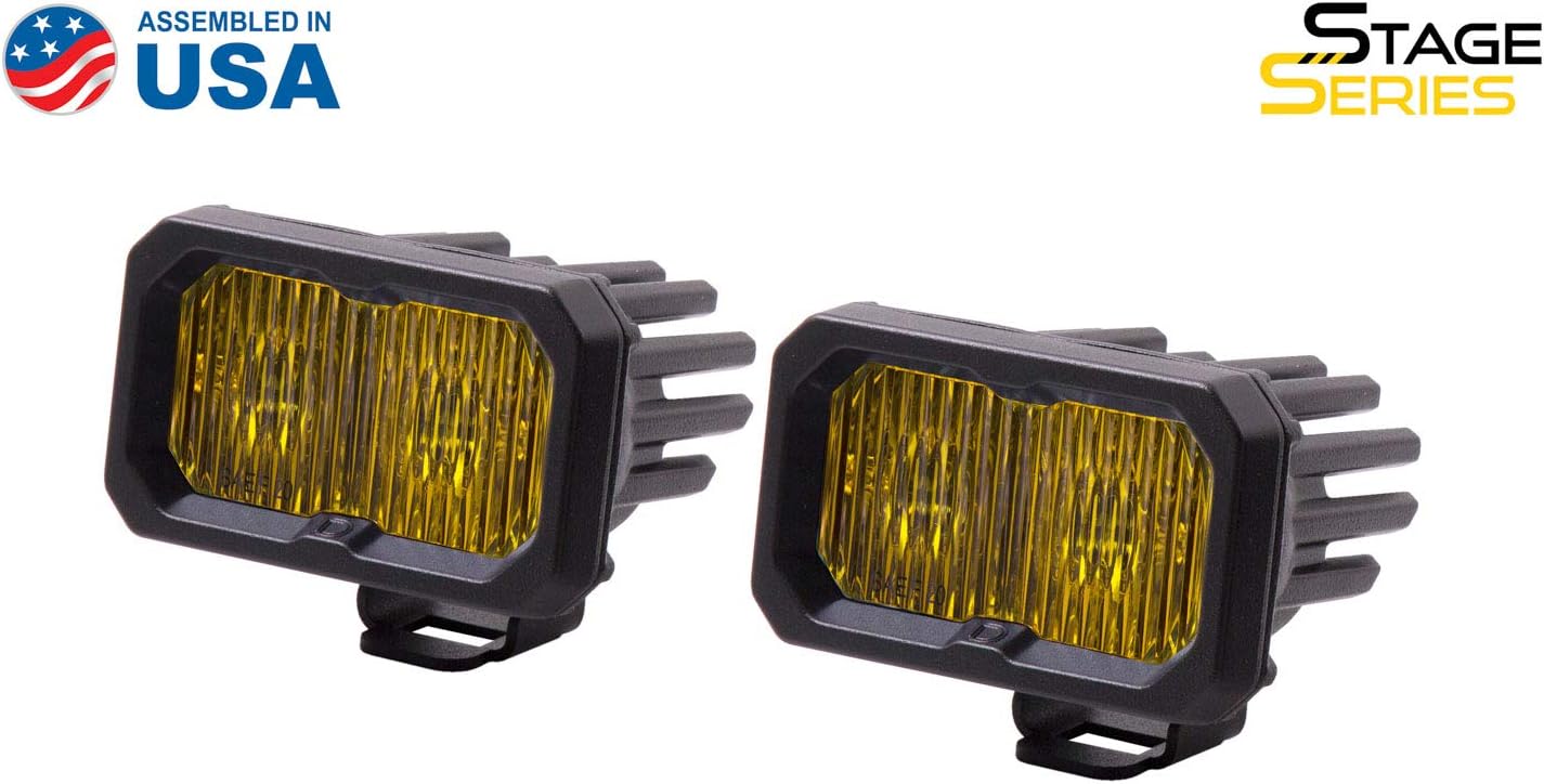 Yellow Pro Standard LED Pod (pair) D665