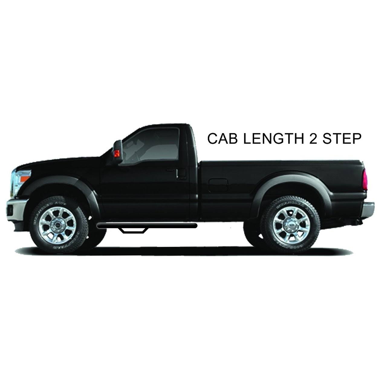 Black Cab Length Nerf Step Bar T8814