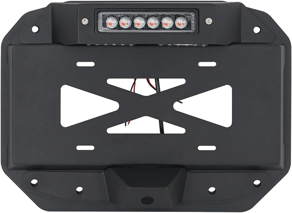 Spare Tire Delete License Plate Relocation Kit with Third Brake Light R20761