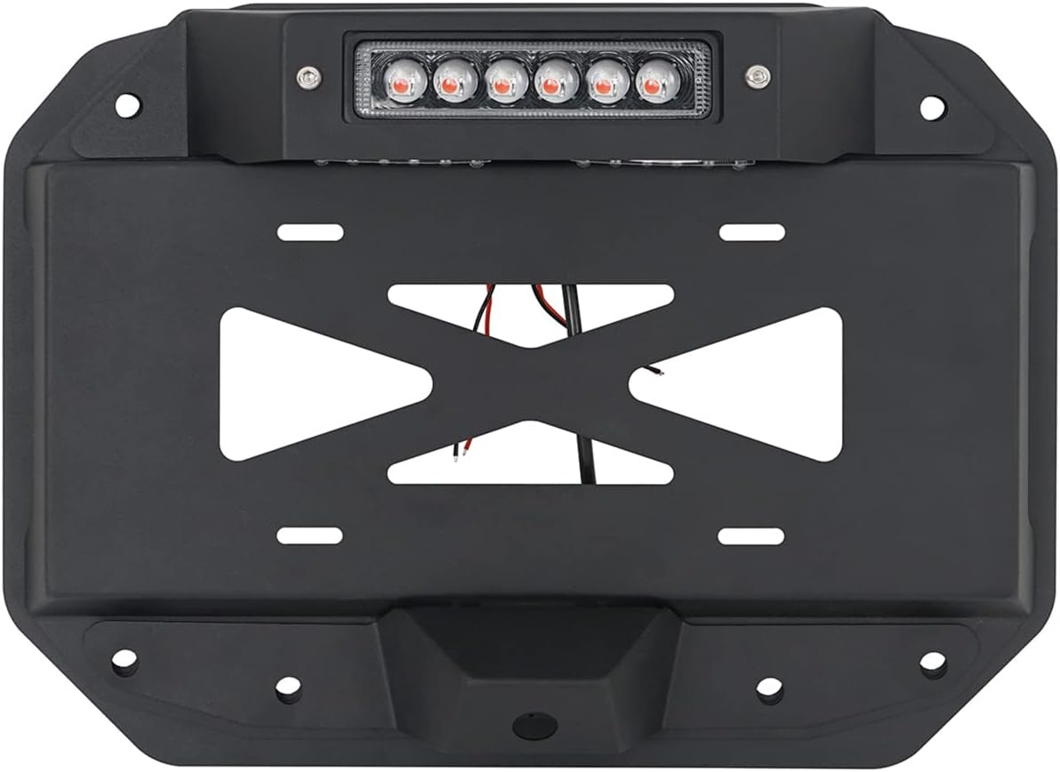 Spare Tire Delete License Plate Relocation Kit with Third Brake Light R20761