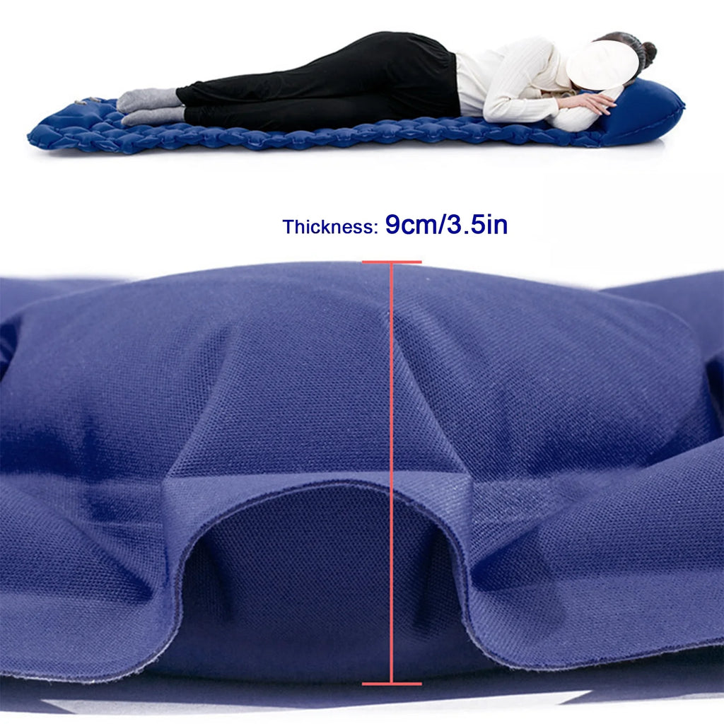 Lightweight Backpacking Sleeping Pad with Air Pillow Z98304