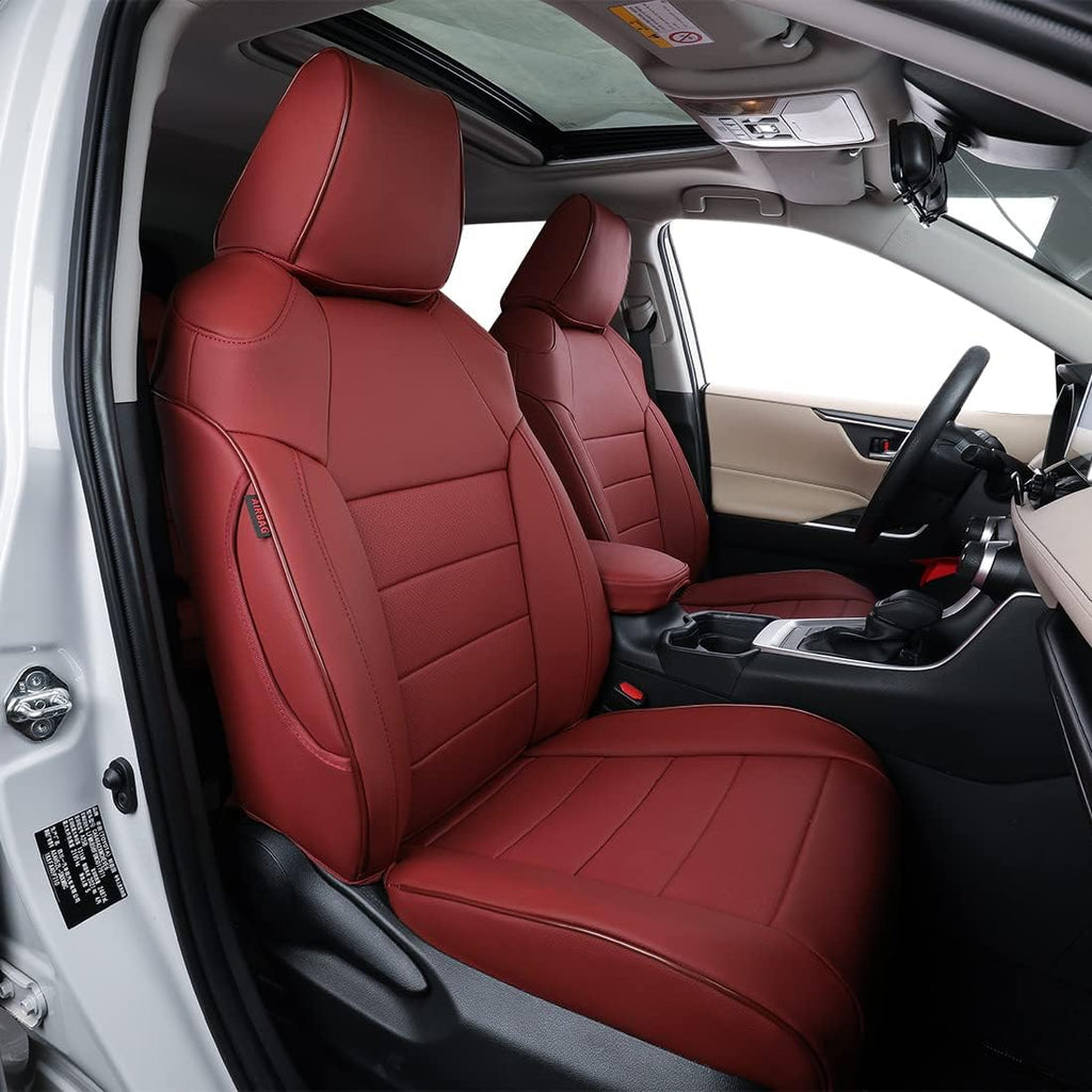 Black Leatherette Car Seat Covers for Toyota Corolla S208361