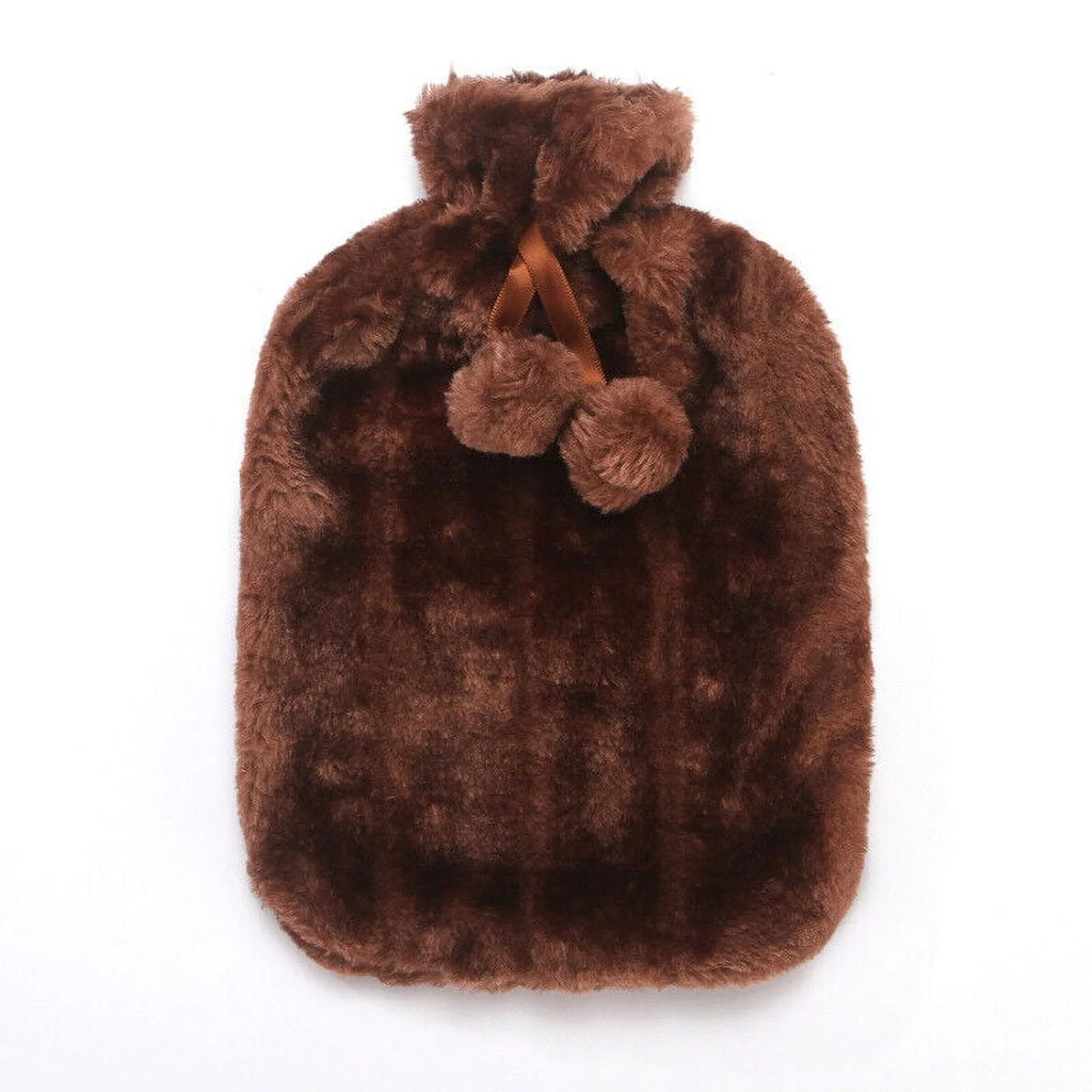 Faux Fur Hot Water Bottle Cover 2L J456