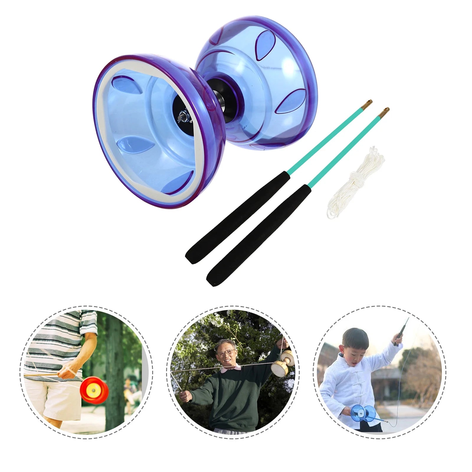 Chinese Yoyo Diabolo Toy E7018