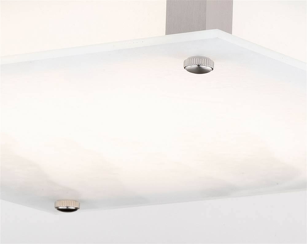 Satin Nickel LED Flush Mount B557