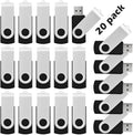 Black 4GB USB Flash Drive Pack of 2 L538503
