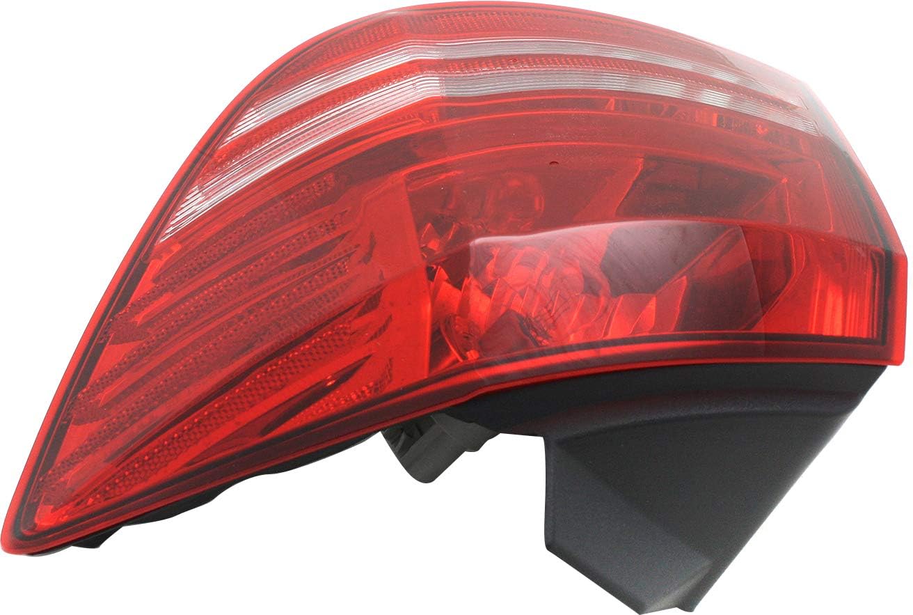 Tail Light Assembly Halogen with Turn Signal Light Bulb Passenger Side U46744
