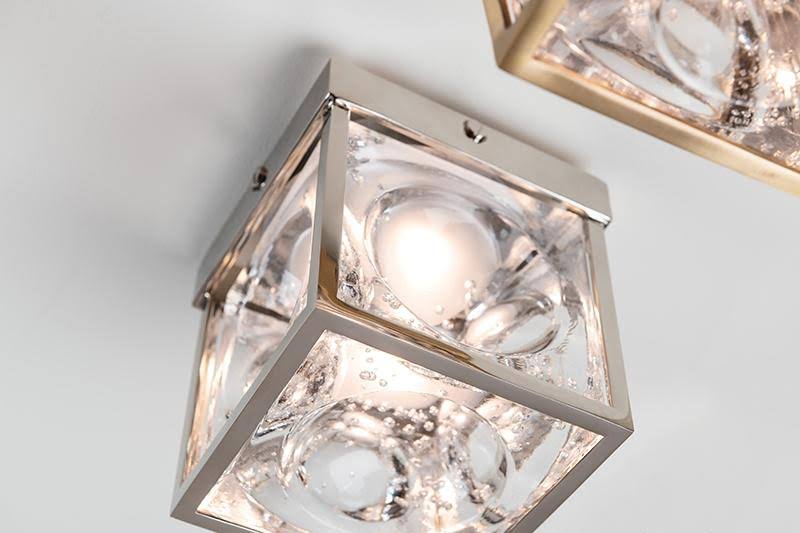Aged Brass LED Flush Mount I264