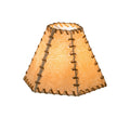 Tan Faux Leather Hexagon Shade K9070