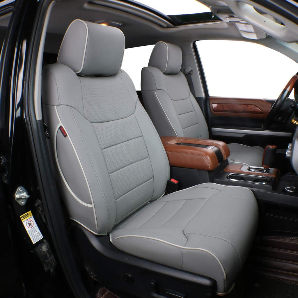 Custom Car Seat Covers Neoprene Black Pack of 2 V962