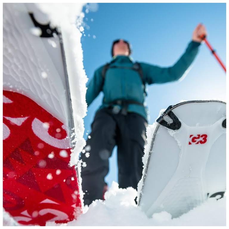 115mm Red Climbing Skins E493