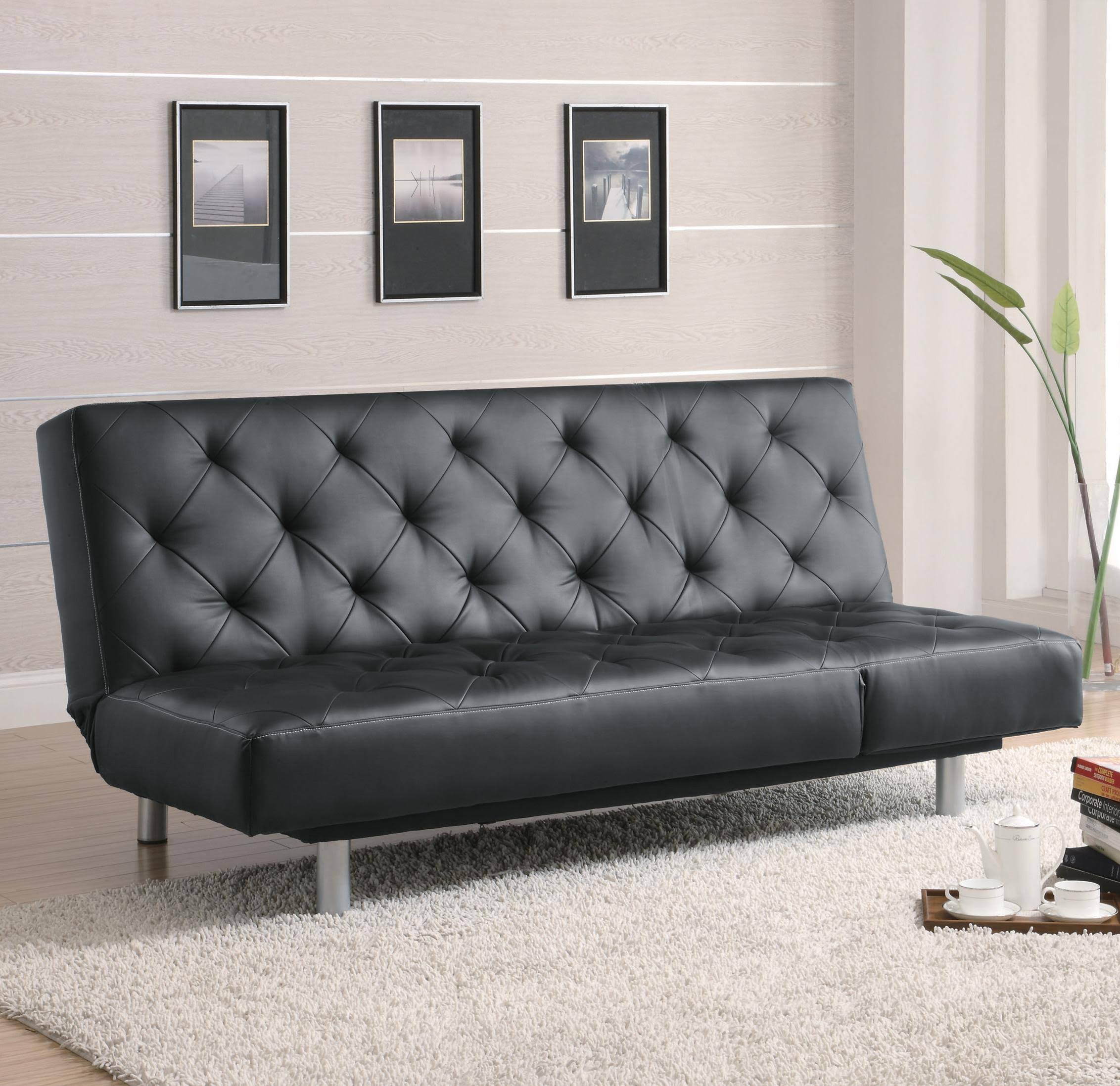Black Sofa Bed T124