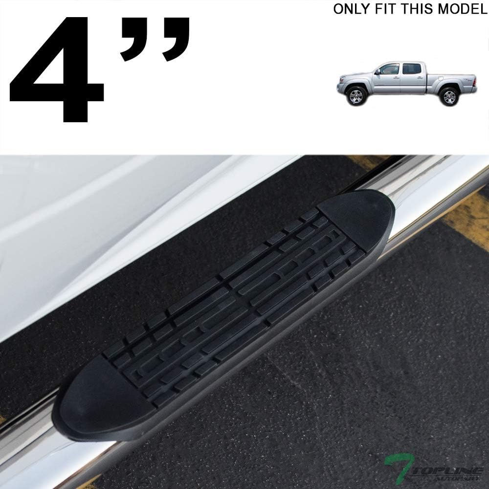4" Oval Polished Stainless Steel Side Step Nerf Bars R839844