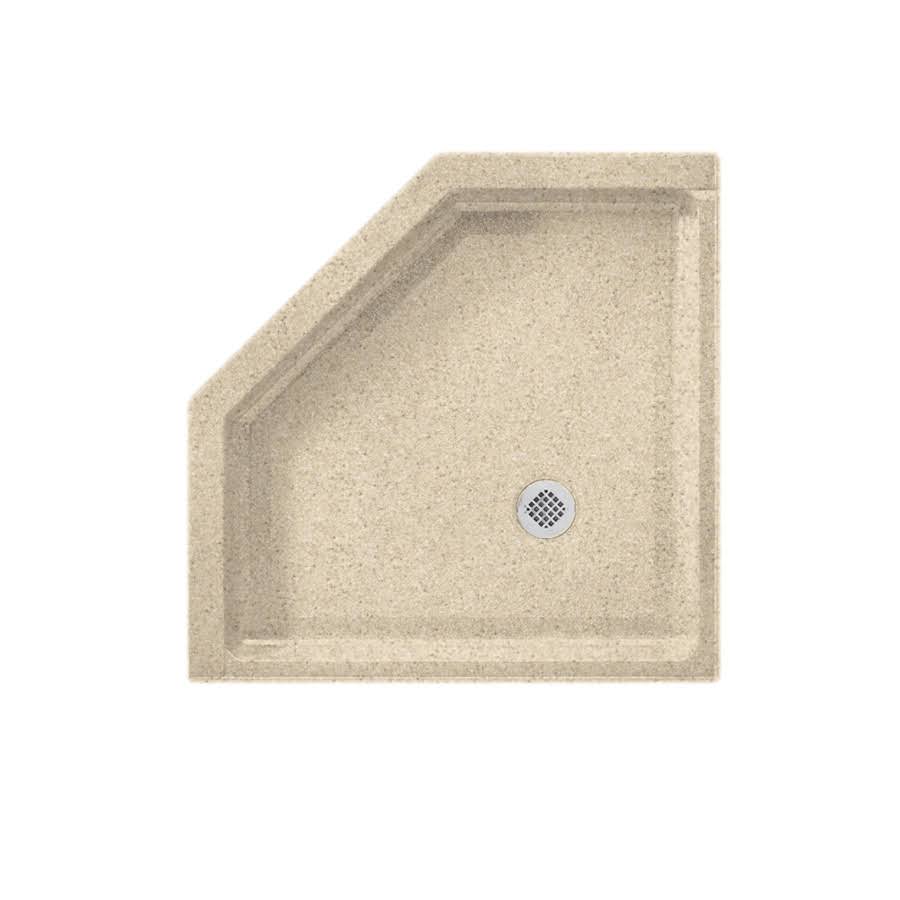 Neo Angle Shower Base Bermuda Sand 36x22W x 36x22D E275747
