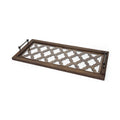 Brown Wood Tray O666