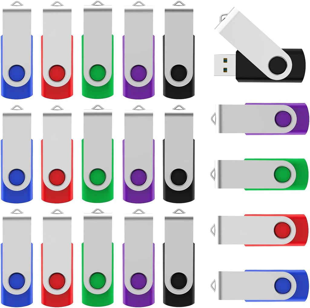 Black 4GB USB Flash Drive Pack of 2 L538503