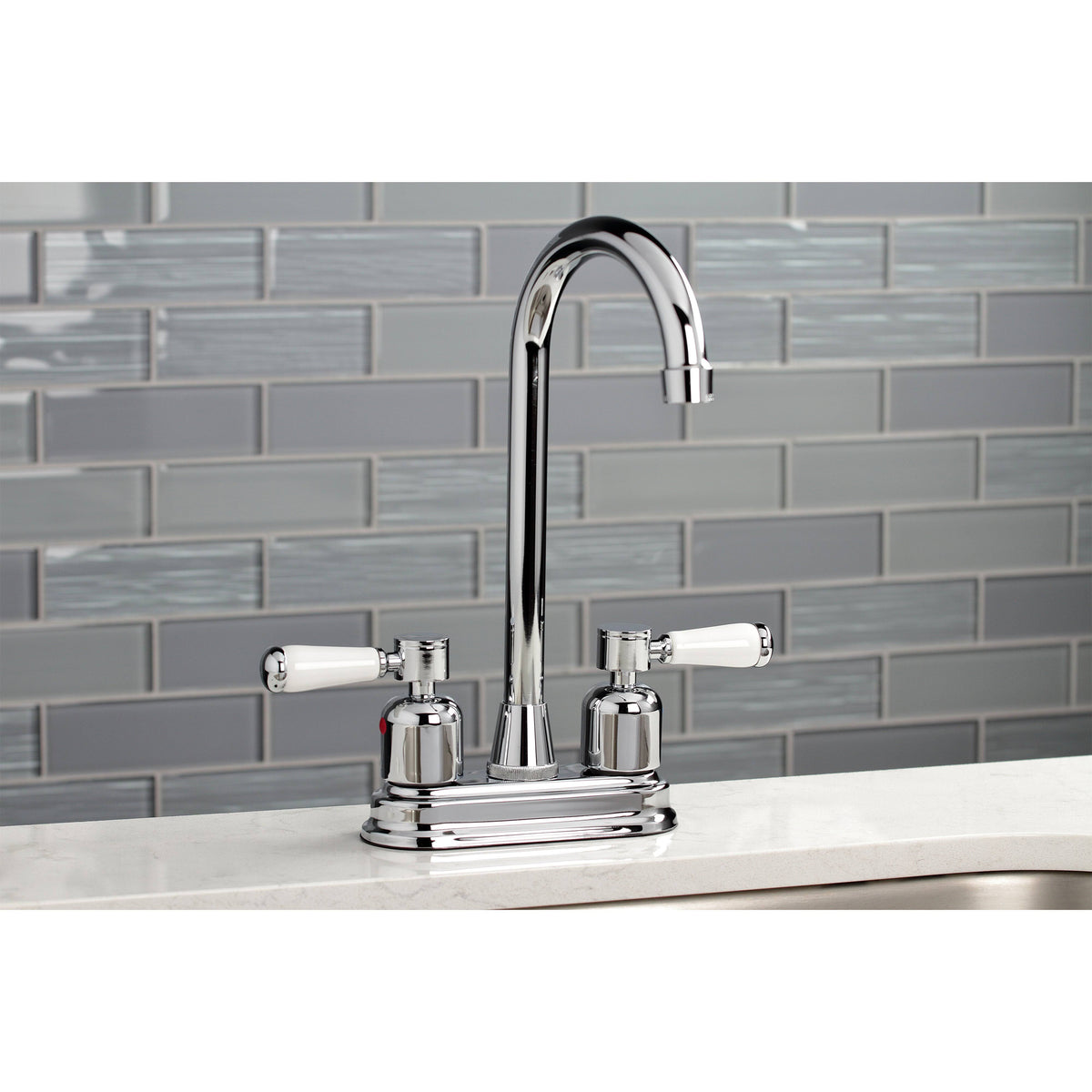 Brushed Brass Bar Faucet Q96154
