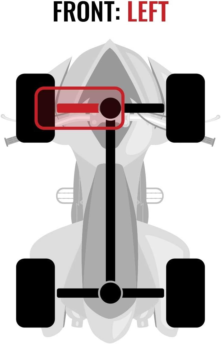 Front Left Axle for Kawasaki 750i Brute Force 4X4 Y17458