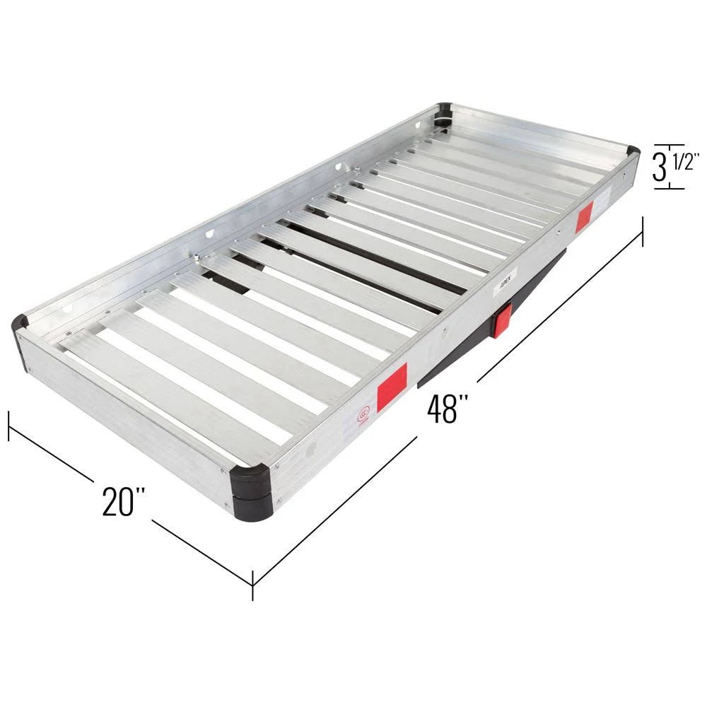 Aluminum Hitch Cargo Carrier M4704