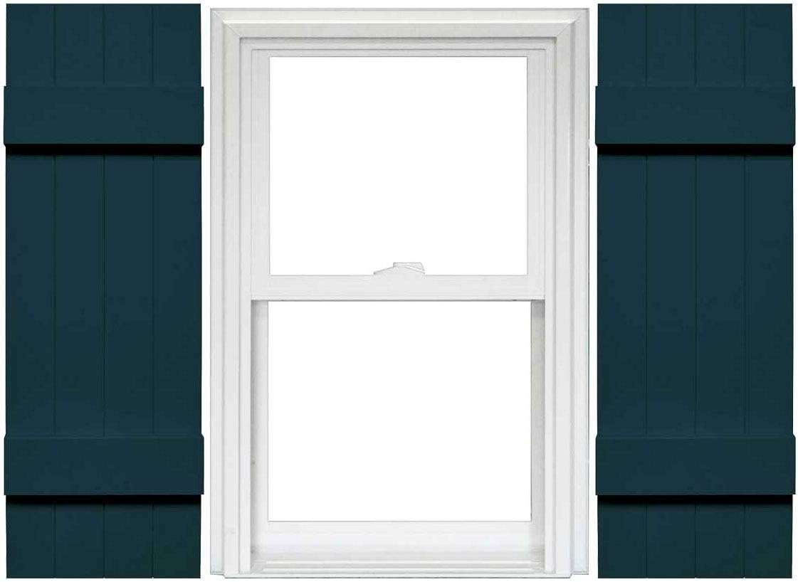 14 x 59 Musket Brown Vinyl Shutter (1 Pair) H846179