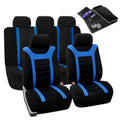 Blue Full Set Sports Car Seat Covers M2441