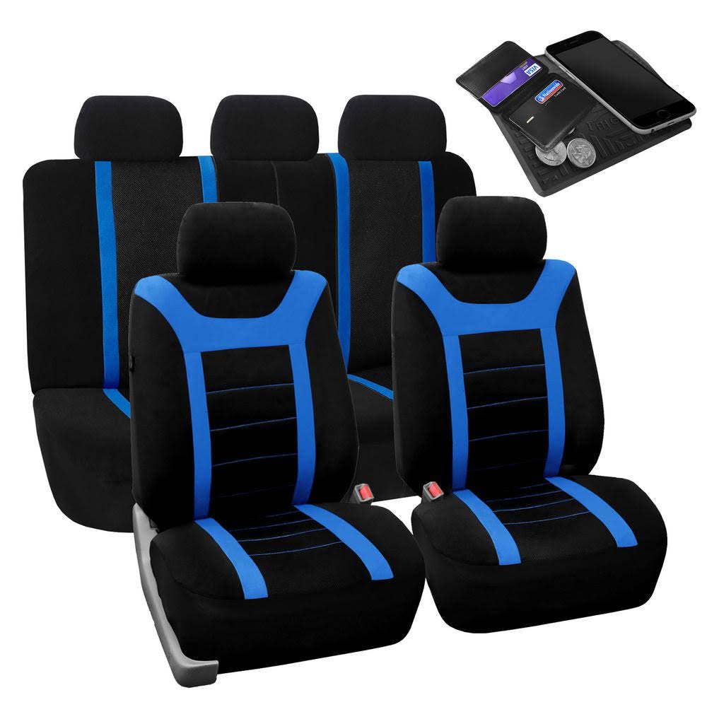 Blue Full Set Sports Car Seat Covers M2441