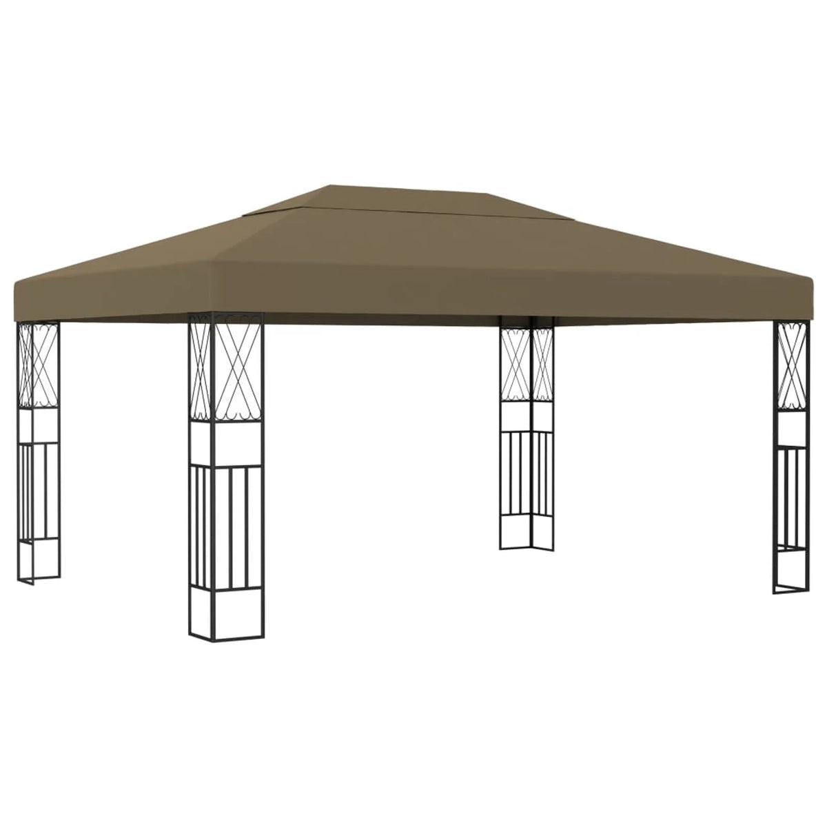 Waterproof Shelter Tent Cover Canopy Taupe Y43966