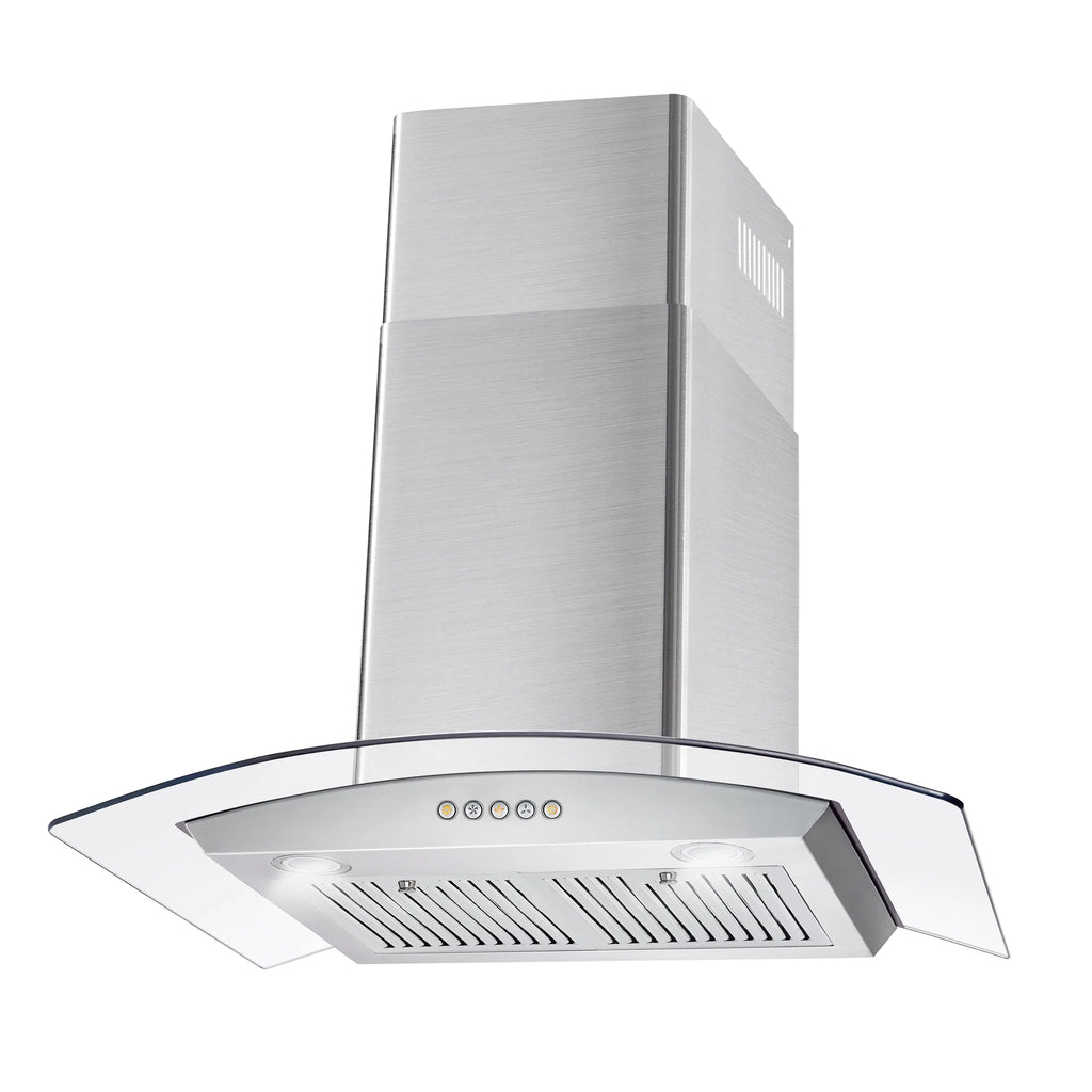 5 Piece Kitchen Appliance Package with Gas Range, Range Hood, Dishwasher, French Door Refrigerator & Wine Refrigerator R761