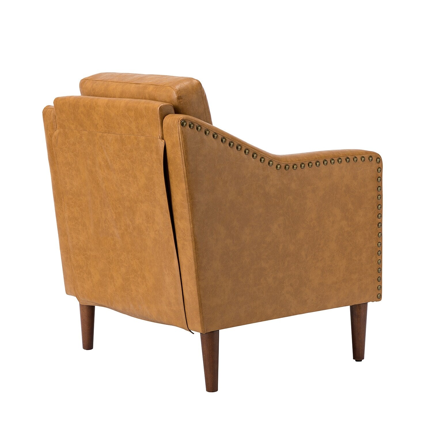 Transitional Armchair with Sloped Arms N776