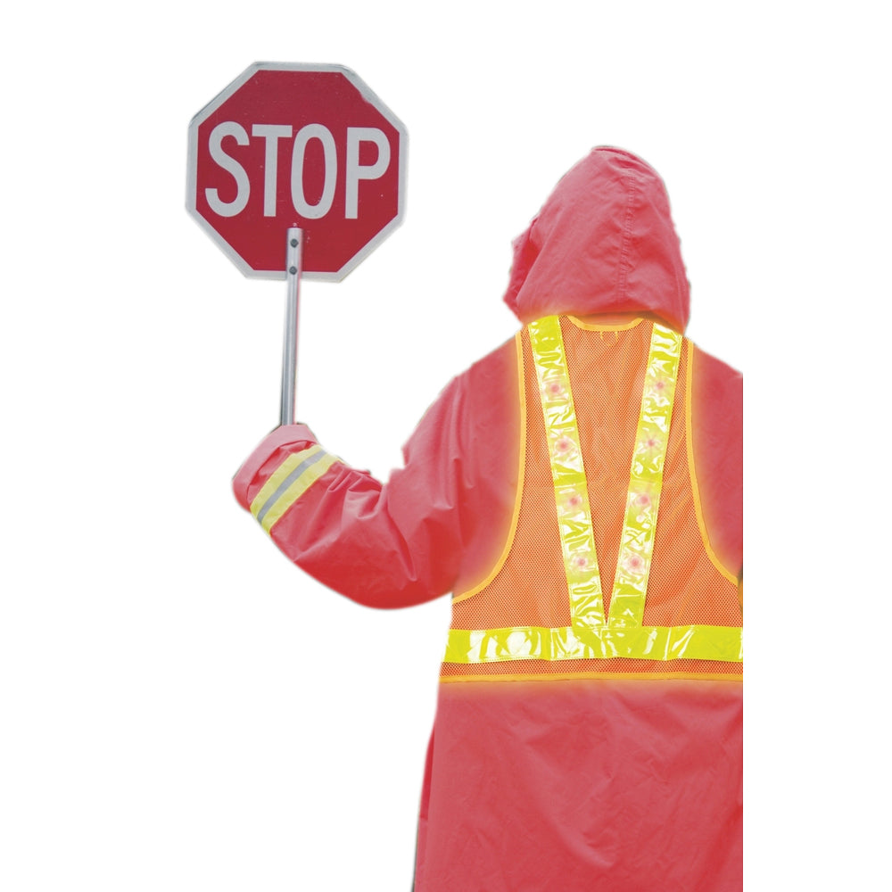 Reflective Safety Vest with 16 LED Lights C307373