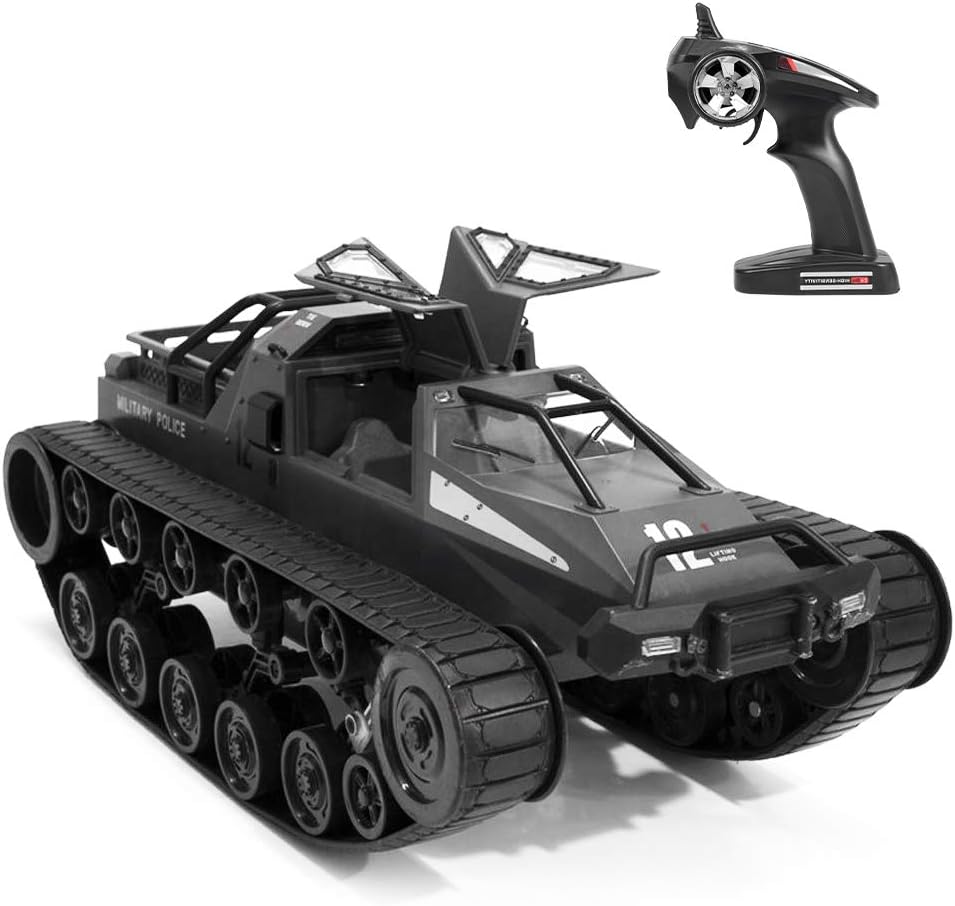 1/12 Scale 2.4GHz Remote Control Rechargeable Tank (Black) B3095