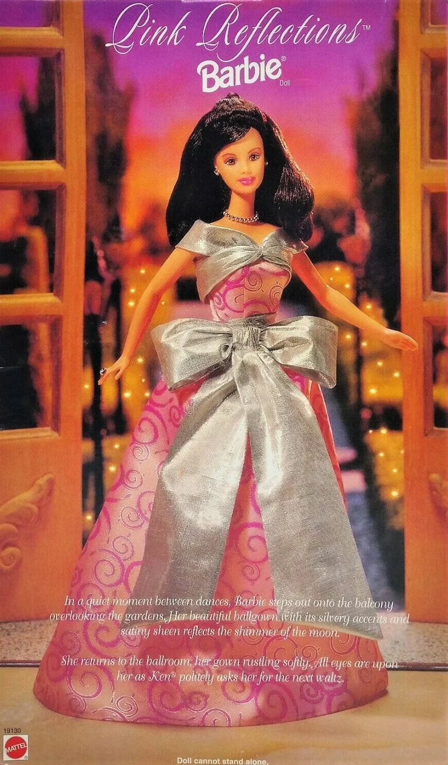 Pink Reflections Brunette Barbie Doll H8854