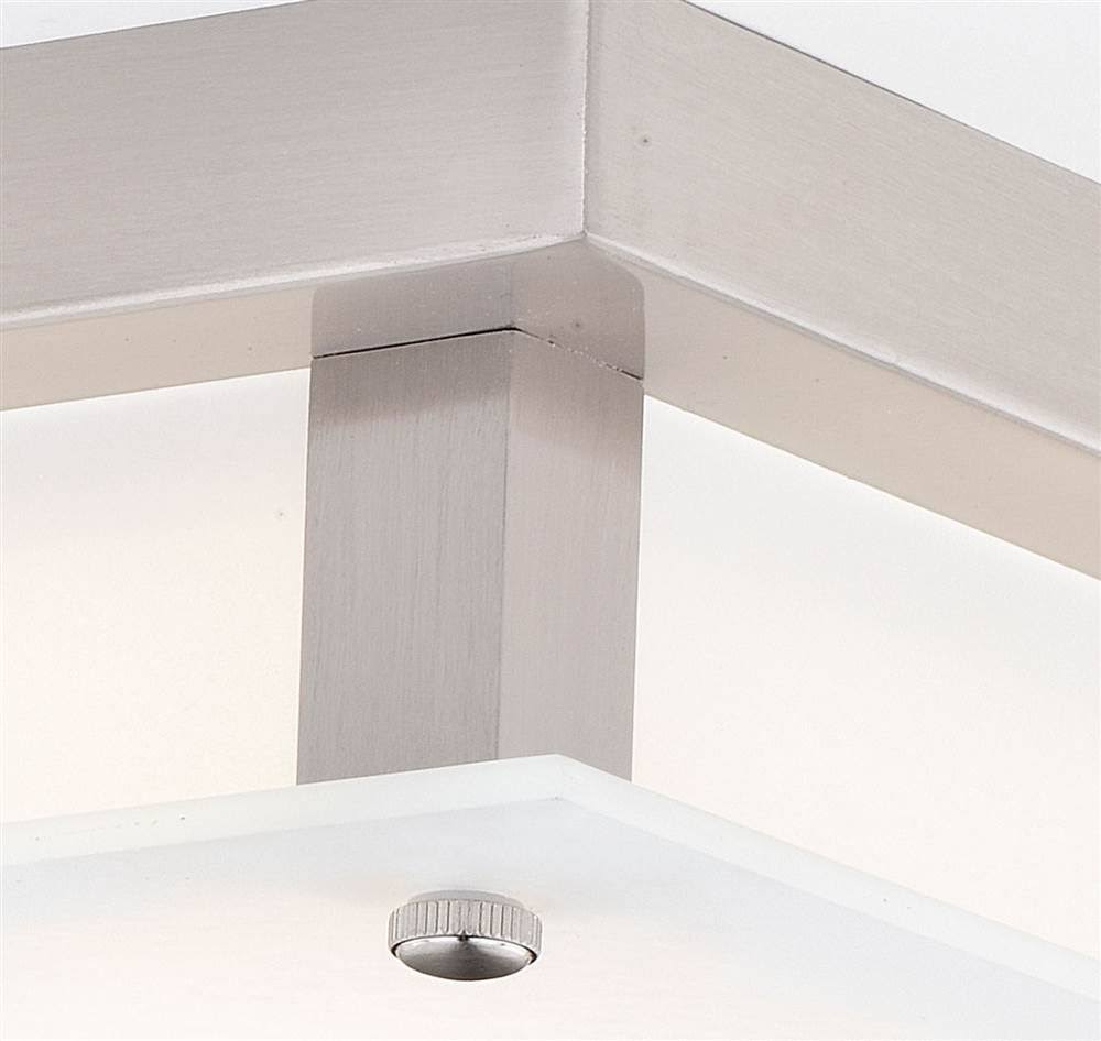 Satin Nickel LED Flush Mount B557