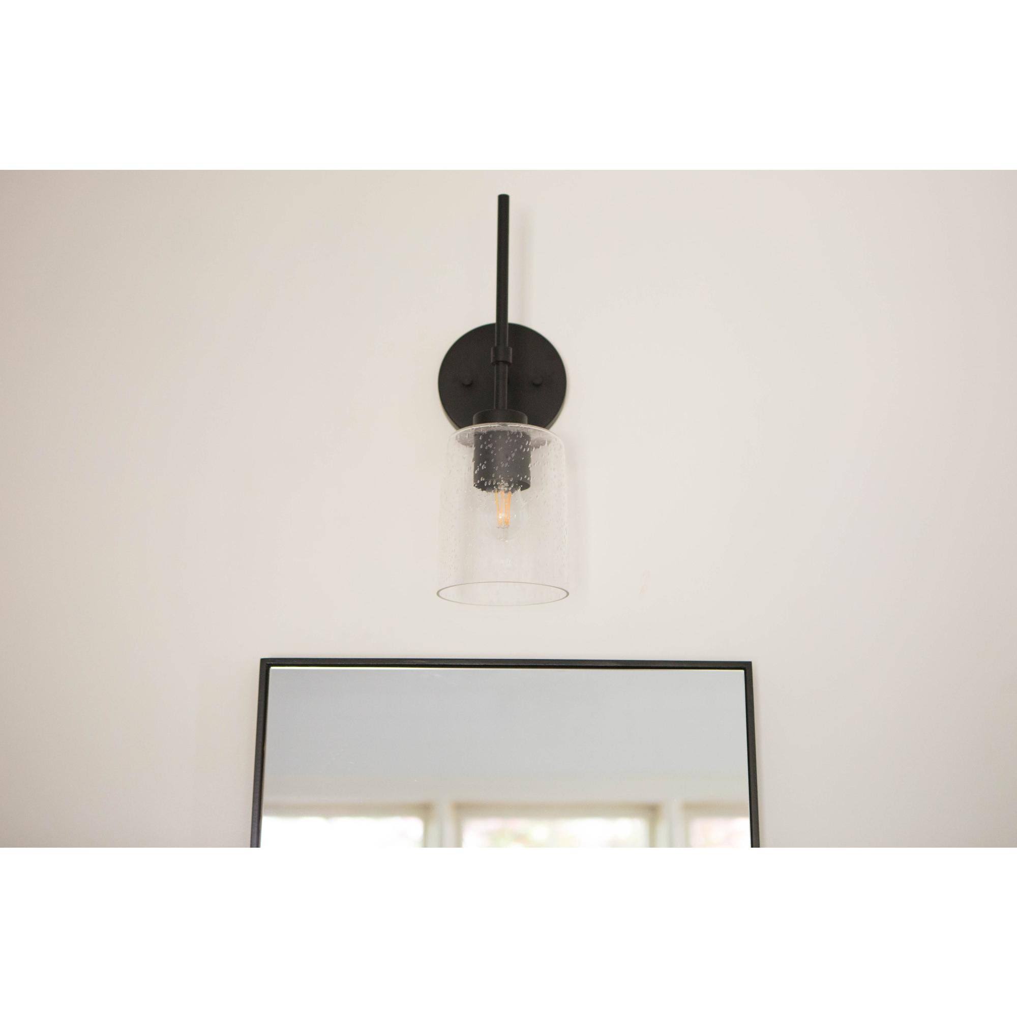 Matte Black 1 Light Sconce R76846