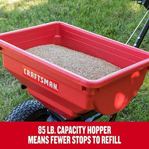 85-Pound Push Broadcast Spreader R342