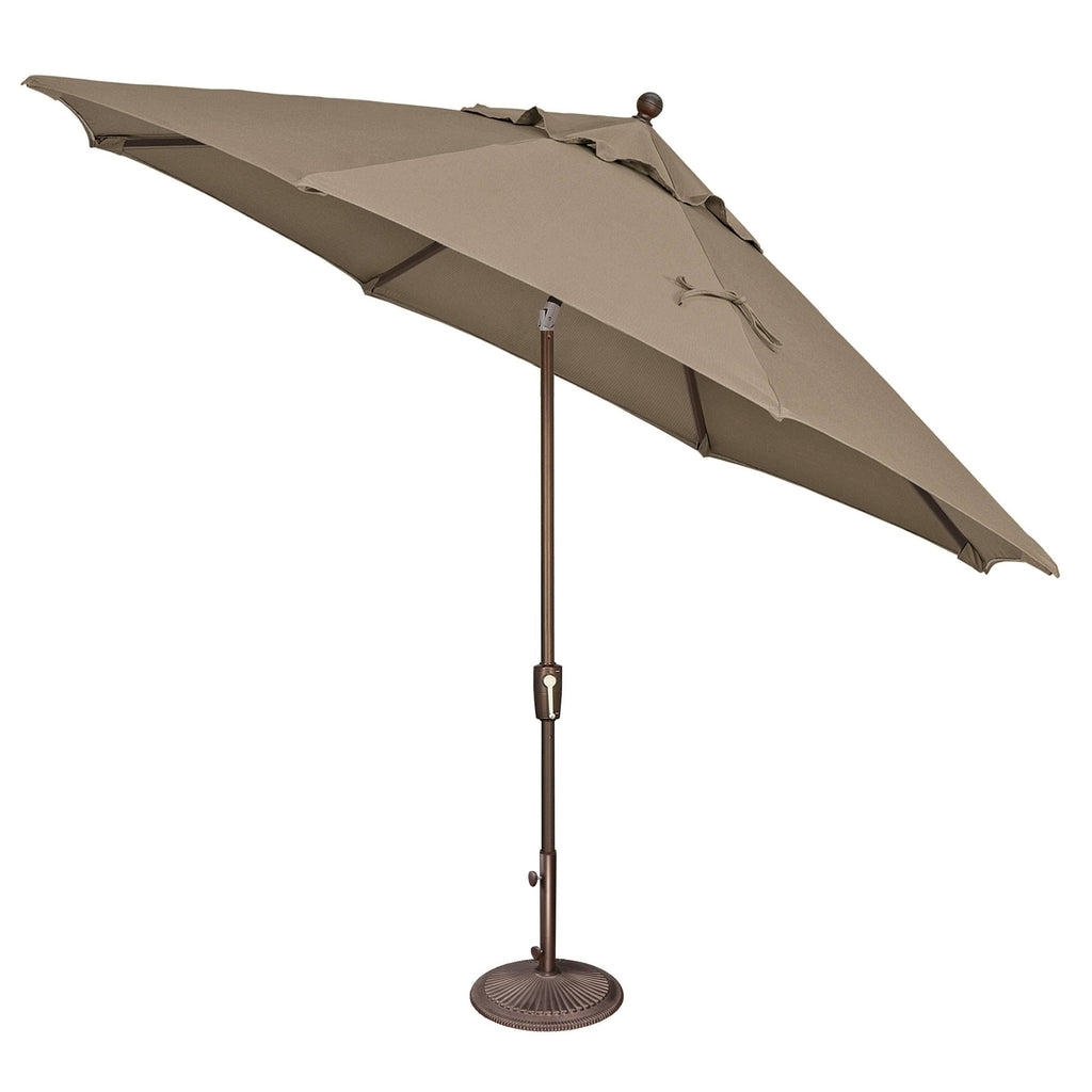 Forest Green Olefin Octagon Push Button Tilt Umbrella P569