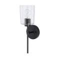Matte Black 1 Light Sconce R76846