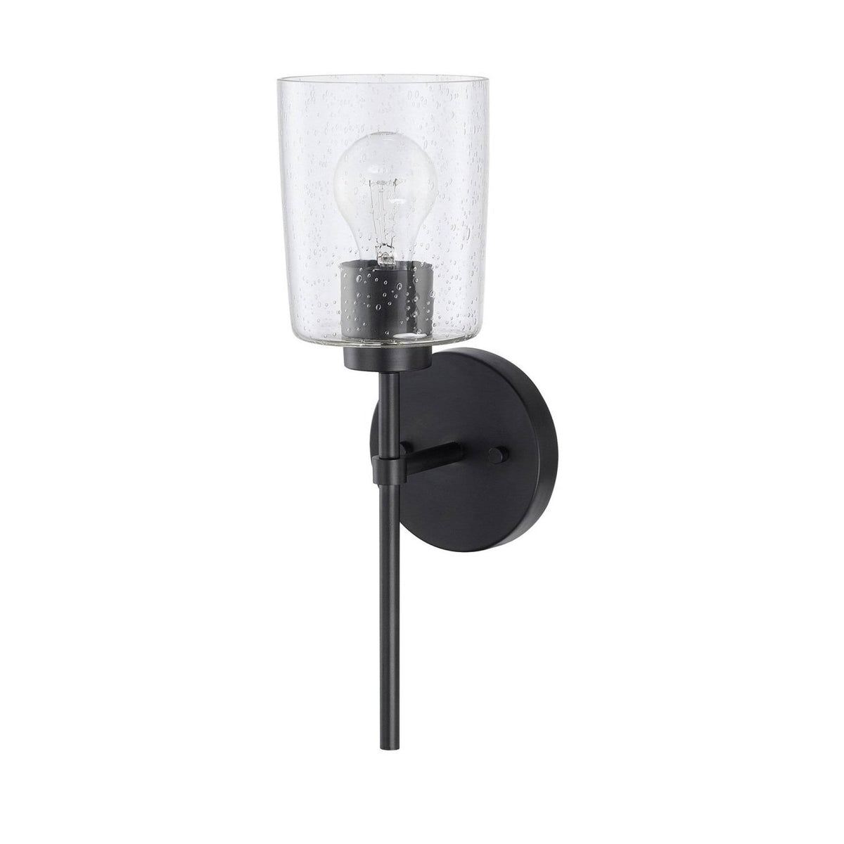 Matte Black 1 Light Sconce R76846