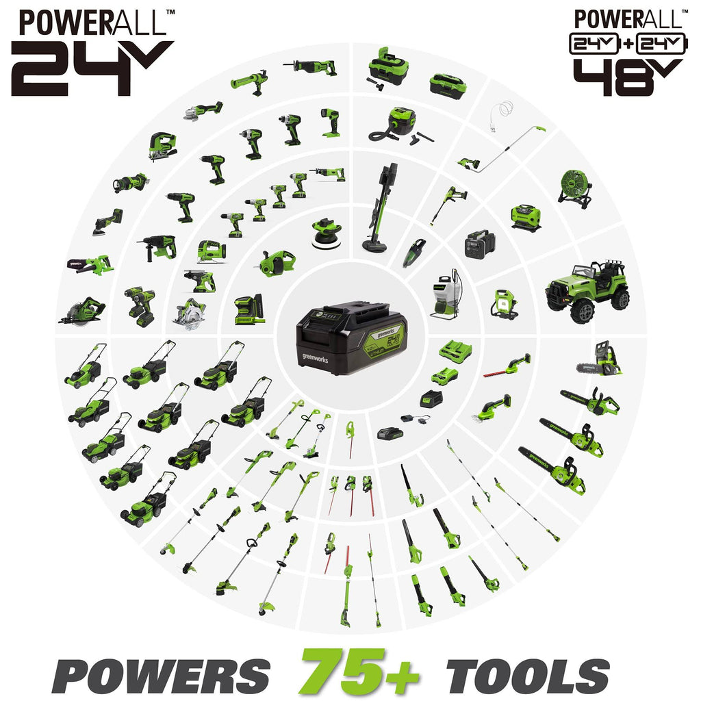 24V 10 inch TorqDrive String Trimmer with 2Ah USB Battery and Charger B91658