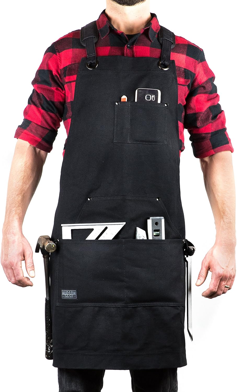 Waxed Canvas Apron Brown Pack of 2 Z783570
