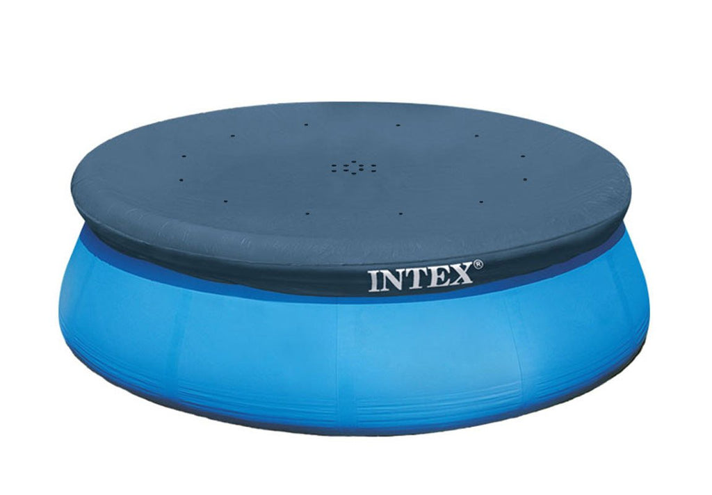 Inflatable Round Swimming Pool with Pool Debris Cover Tarp X23234