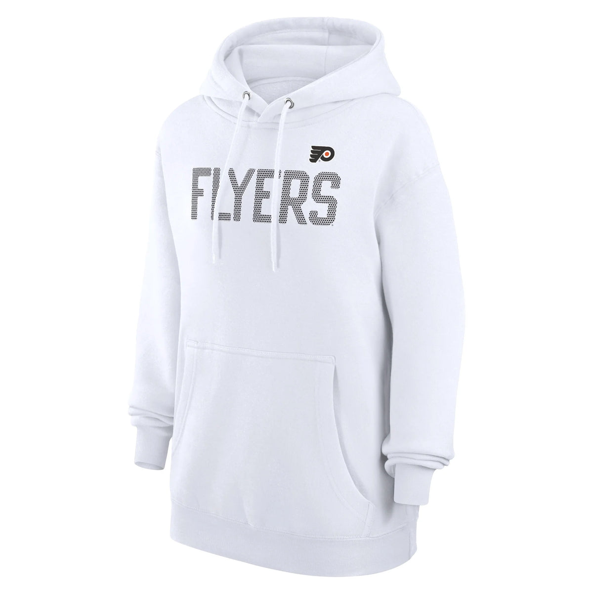 White Philadelphia Flyers Dot Print Pullover Hoodie C127320