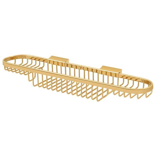 Polished Nickel Wire Basket Q821