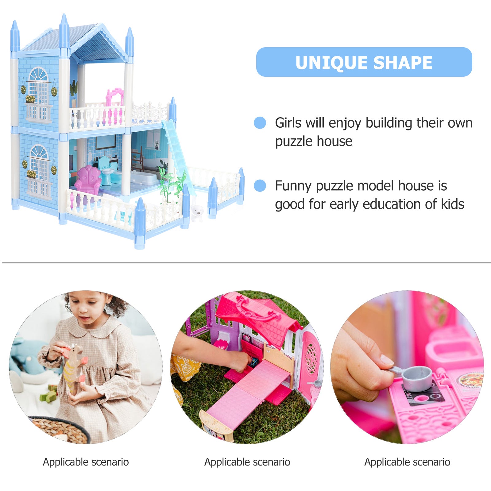 Miniature Doll House Kit K472